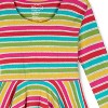 Mightly Toddler Fair Trade Organic Cotton Print 3/4 Sleeve Twirl Dress - 2 of 3