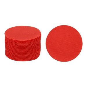Unique Bargains Nylon Circle Floor Dots for Classroom Preschool Carpet Spot Markers 48 Pcs - 1 of 4