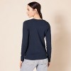 Women's Lightweight V-Neck Cardigan Sweater Soft Knit Button Front Long Sleeve Open Front Casual Comfortable Sweaters Top - 2 of 4