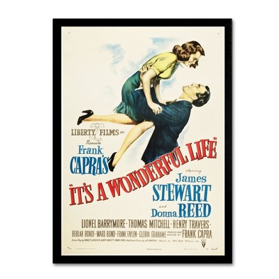 Vintage Apple Collection 'It's a Wonderful Life' Canvas Art