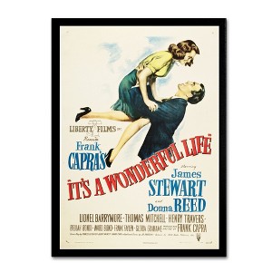 Vintage Apple Collection 'It's a Wonderful Life' Canvas Art - 1 of 4