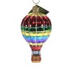 Old World Christmas 4.25 In Vibrant Hot Air Balloon Airborne Drift Tree Ornaments - 3 of 3
