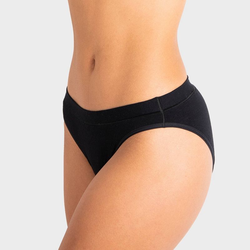 Saalt Leak Proof Period Underwear Regular Absorbency - Super Soft Modal Comfort Bikini, 4 of 10
