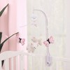 Little Love By NoJo Sweet Llama and Butterflies Musical Mobile - Pink and White - 3 of 3