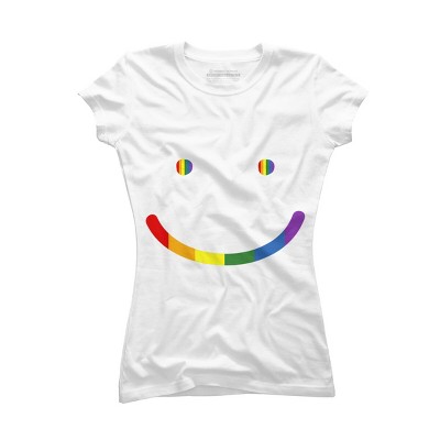 Adult Design By Humans Pride Smile By Legato Tendo T-Shirt