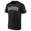 NCAA Kansas State Wildcats Men's Black Core T-Shirt - 2 of 3
