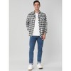 Lars Amadeus Men's Long Sleeve Button Down Casual Western Plaid Shirt - 3 of 4