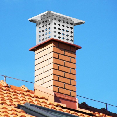 304 Stainless Steel Chimney Cap Cover - Adjustable Fireplace Flue Vent Top with Metal Strips, Screws & Gloves Included
