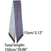 Allegra K Women’s Polka Dot Skinny Neck Scarves Double Sided Print Neckerchief Hairband - 3 of 4