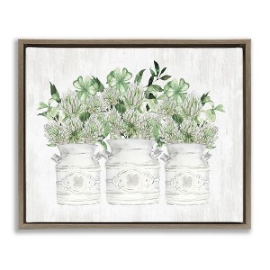 Stupell Industries Rustic Shamrock Bouquets, 21" x 17" - 1 of 4