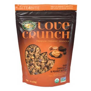 Nature's Path Love Crunch Dark Chocolate and Peanut Butter - 11.5oz - 1 of 4