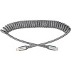 Ventev Helix Usb C To Apple Lightning High Speed Travel 3 Foot Cable Gray - 2 of 3