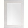 James Martin Vanities Weston 29" Rectangular Mirror, Bright White - 3 of 3