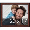 PosterPalooza | Decor Brown Picture Frame - UV Acrylic, Backing Board, Hanging Hardware Included - 2 of 4