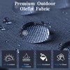 SUGOLD 3-Seater Wicker Patio Conversation Set with 2 Ottomans, Weather-Resistant Outdoor Rattan Furniture with Blue Cushions - 4 of 4