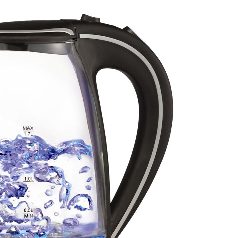 Brentwood 1.7L Tempered Glass Tea Kettle, 3 of 8
