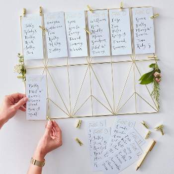 Wire Frame Table Plan Set