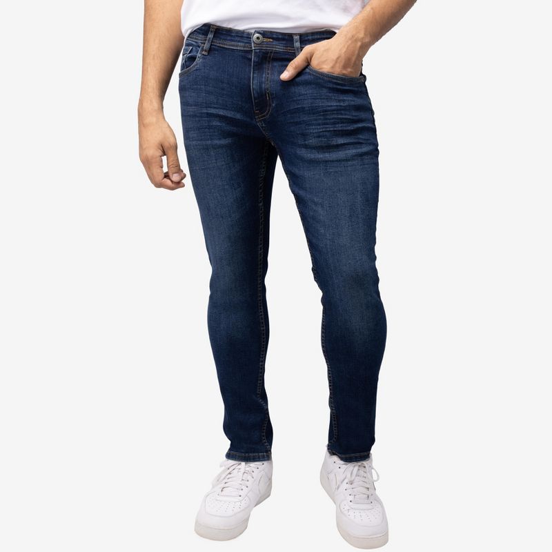 CULTURA Men's Slim Fit Denim Jeans, 3 of 5