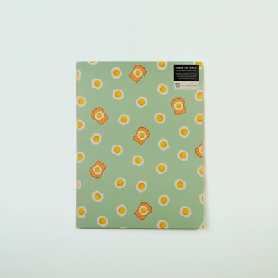 Best Year Ever 2 Pocket Paper Folder Egg and Toast