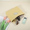 Unique Bargains Portable Canvas Zipper Makeup Bags and Organizers 1 Pc - 2 of 4