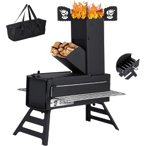 Whizmax Rocket Stove for Camping,Portable Camping Stove for Cooking Wood Burning,Collapsible Backpacking Wood Stove,Outdoor Minuteman Cooking Stove - 1 of 4