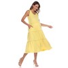 Maternity Scoop Neck Tiered Midi Dress - White Mark - 2 of 4