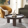 Meek 3 Leg Round Coffee Table - COF6603 - Safavieh - 2 of 4