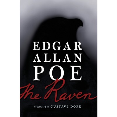 The Raven - (Top Five Classics) by  Edgar Allan Poe (Hardcover)