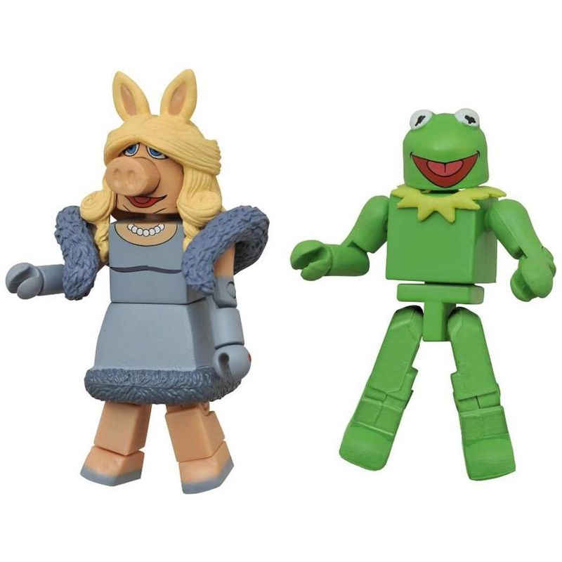 Diamond Comic Distributors, Inc. Muppets Minimates Series 1 2-Pack: Kermit & Miss Piggy, 1 of 2