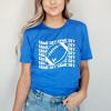 Simply Sage Market Women's Football Game Day Stacked Wavy Short Sleeve Graphic Tee - 2 of 4