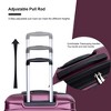 Whisen 5-Piece Set(21/25/29 in.) Luggage Sets Lightweight Suitcase with TSA Lock and Rotating Wheels - 2 of 4