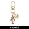 Unique Bargains Christmas Keychain Lobster Clasp Zinc Alloy 2.17" 1 Pc - 2 of 4