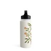 Lebrii Freya Flowers Water Bottle - Society6 - 2 of 4