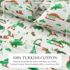 100% Cotton Christmas Flannel Sheet Set - Great Bay Home - 2 of 4