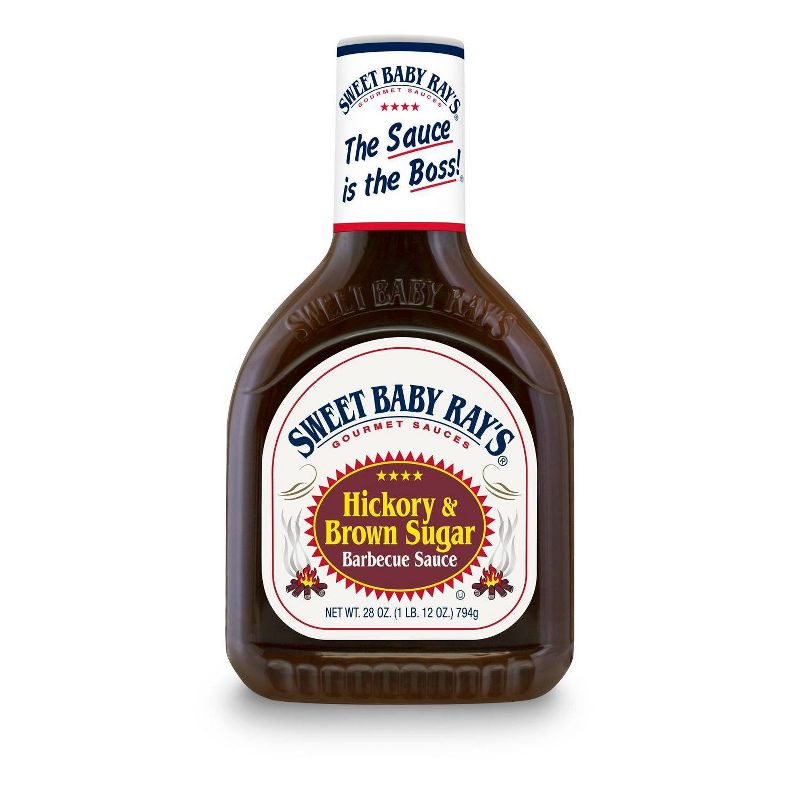 Sweet Baby Ray's Hickory & Brown Sugar Barbecue Sauce - 28oz, 1 of 7