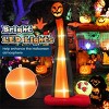 Syemin Inflatable Holiday Decorations Inflatable Reaper decoration Christmas Decoration Inflatable Outdoor Decoration, Orange, 72"*55"*144" - 4 of 4