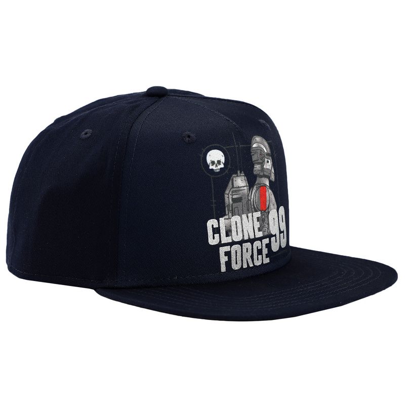 Star wars Clone Force 99 Metallic Sublimated Twill Snapback Hat for boys, 3 of 5