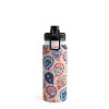 Pimlada Phuapradit Floral Paisley Half Drop Water Bottle - Society6 - 3 of 4