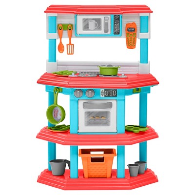 plastic kitchen play set