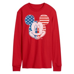 Men's - Disney - Americana Long Sleeve Graphic T-Shirt - 1 of 2