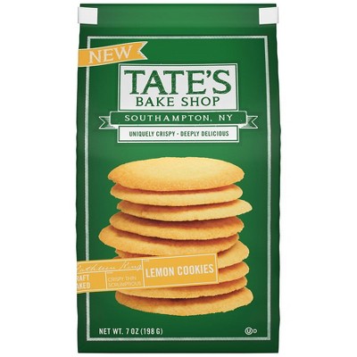 Tate's Bake Shop Cookies, Lemon 7.0 oz