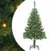Christmas Tree with 300 LEDs with Stand Green 70.9" PVC - 2 of 4