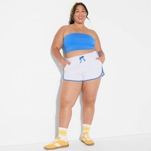 Women's Game Day Terry Pull-On Shorts - Wild Fable™ - 1 of 3