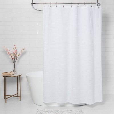 White Matelasse Shower Curtain Target, White Matelasse Shower Curtain 84cm