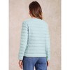 INSPIRE CHIC Women's Lightweight Button Down Packable Long Sleeve Puffer Jacket - 4 of 4