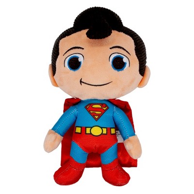 Dog Toy Squeaker Plush - Superman Chibi Full Body Standing Pose With ...