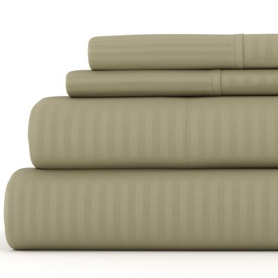 Luxe Embossed 4 Piece Sheet Set - Ultra Soft, Easy Care - Becky Cameron