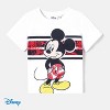 Disney Mickey and Friends Family Matching Outfits Ruffled Cami Dresses and Striped T-Shirts Sets - 2 of 4
