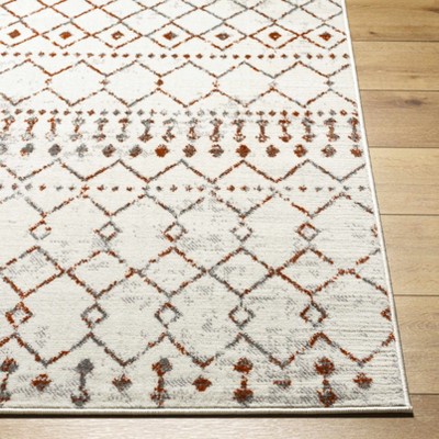 Hauteloom Scandi Rust All Over Pattern Rug