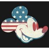 Girl's Disney Mickey Americana Flag T-Shirt - 2 of 4
